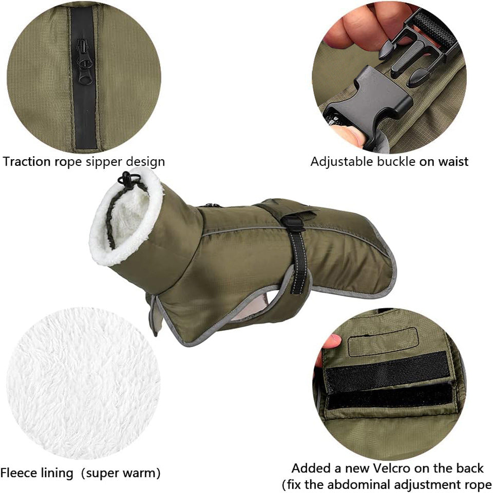 Warmer Hundemantel