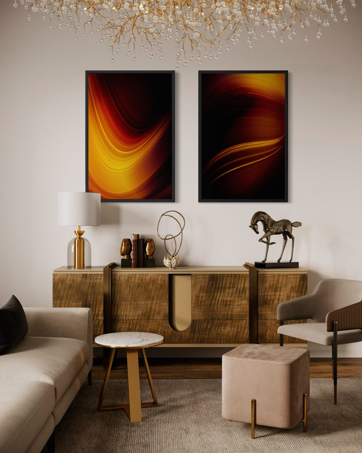 Liquid Currents: Ember