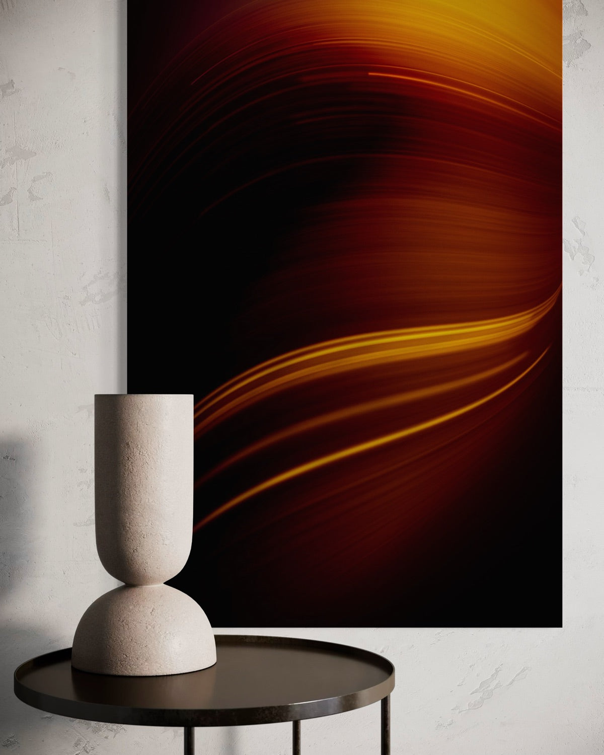 Liquid Currents: Crimson