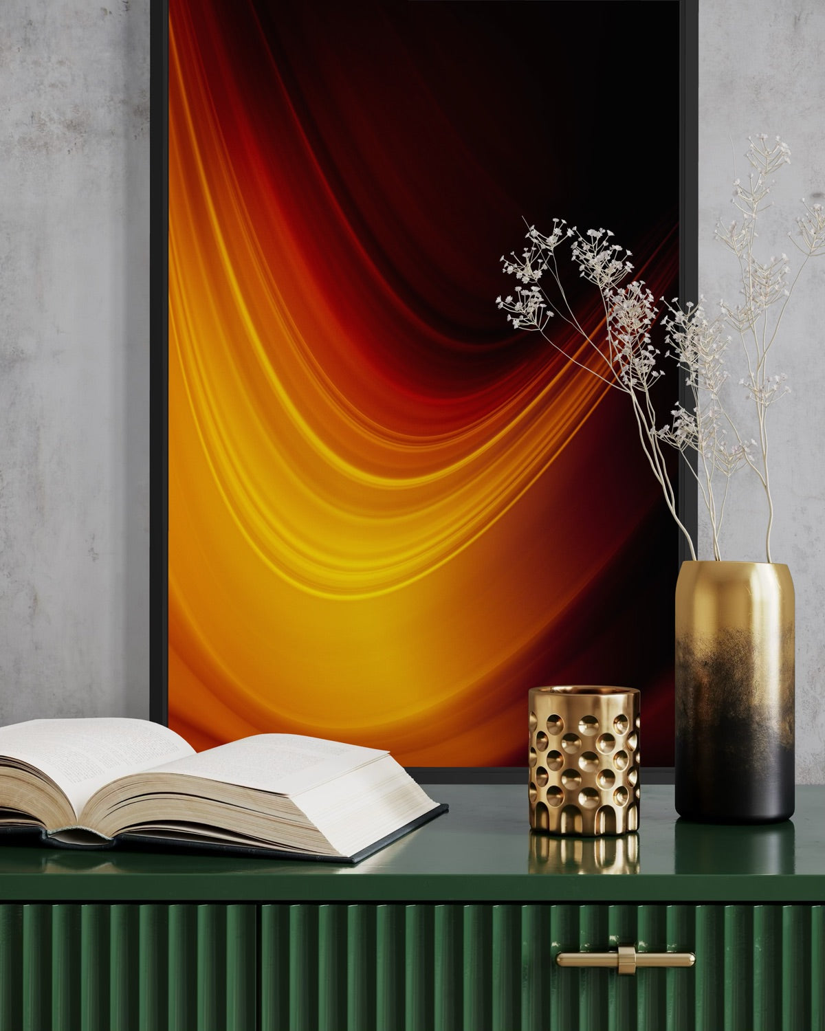 Liquid Currents: Ember