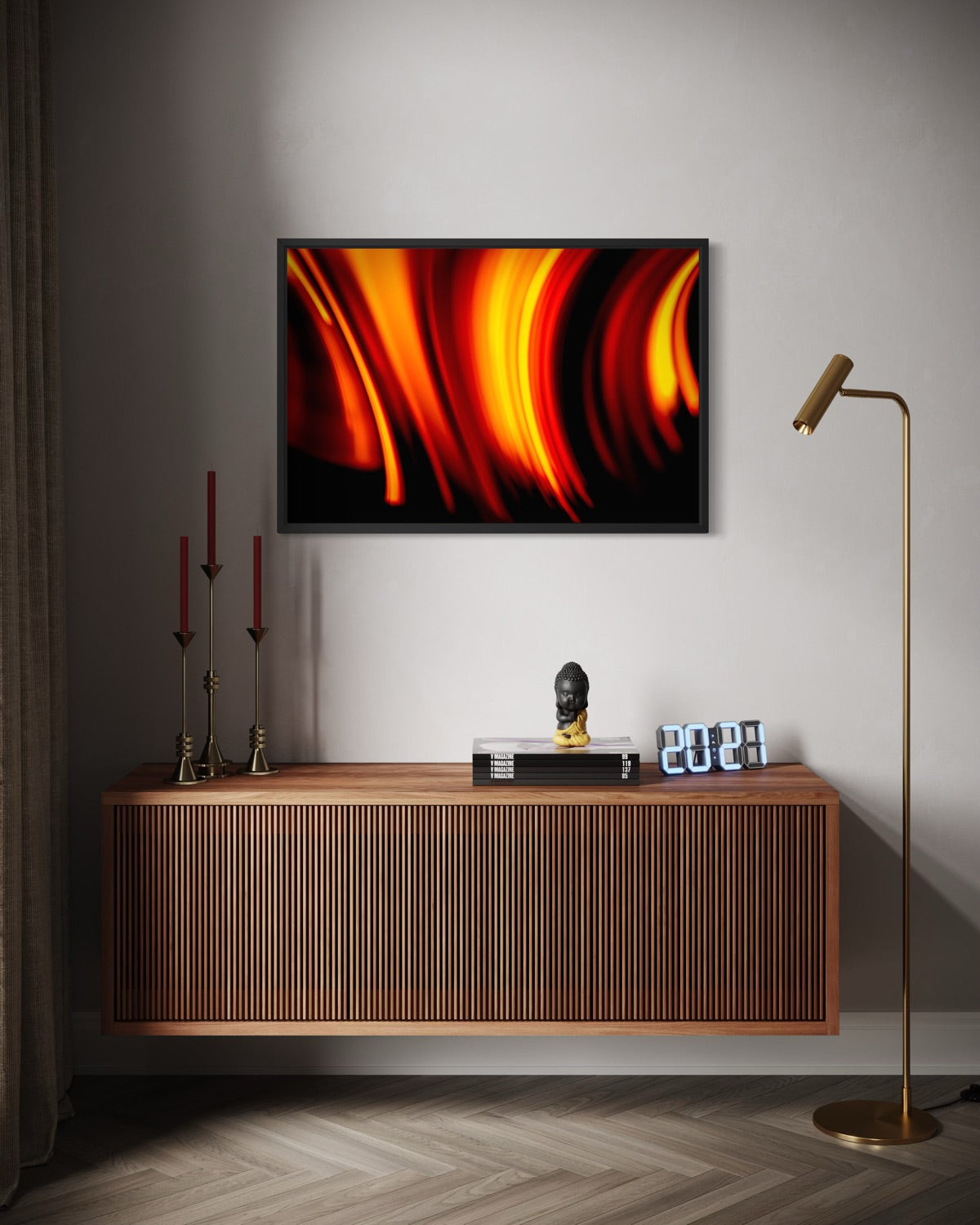 Molten Light:  Flow